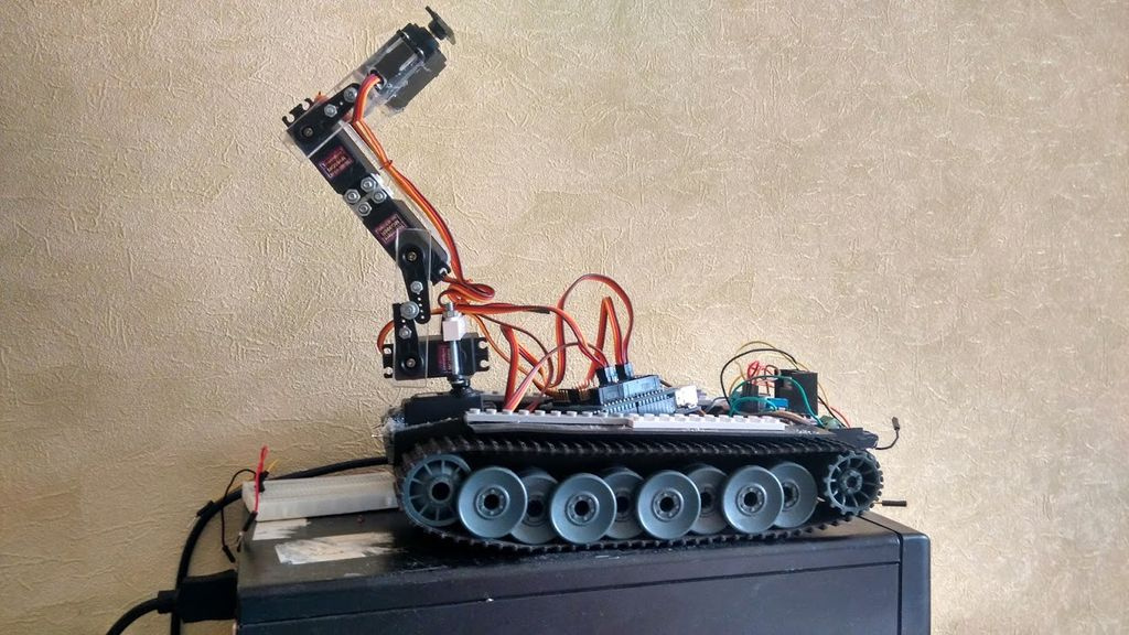 德国虎式坦克机器人底盘 1:32  智能小车 for Arduino 单片机SN900