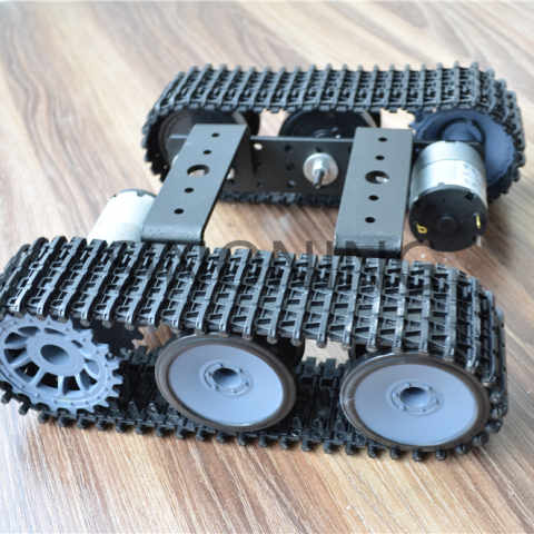 铝合金坦克机器人底盘 12V SN5000 履带车DIY arduino 拼装