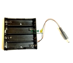 SN5 Arduino Uno 供电18650电池盒 4节电池盒 充电座 18650电池盒带线