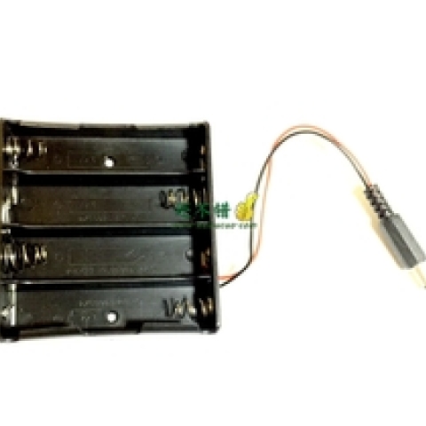 SN5 Arduino Uno 供电18650电池盒 4节电池盒 充电座 18650电池盒带线