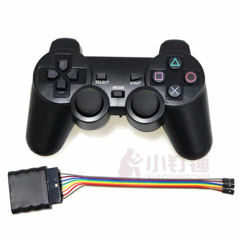 2.4G无线游戏手柄操纵杆适用于PS2控制 舵机控制机器人 遥控小车