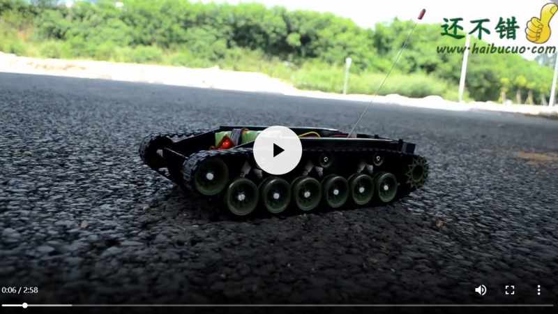 SN100 SN400 坦克机器人底盘视频演示