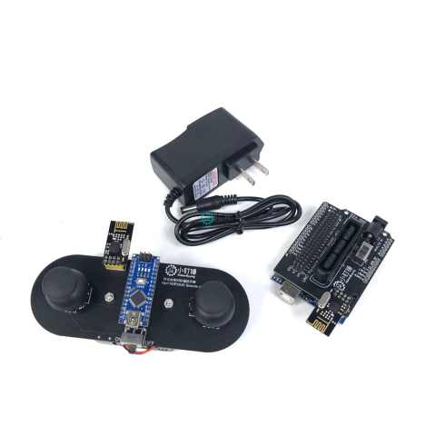 2.4G 兼容 arduino四路舵机电机电调遥控器接收PS2扩展套装 SNAR34