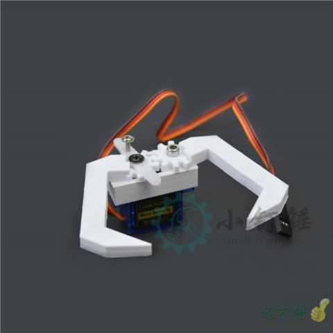 3D打印sg90小夹子爪子机械抓机器人创客 SNM2300 机械手夹持器