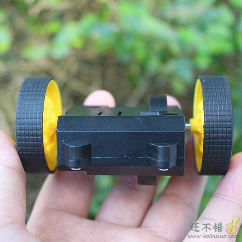 小车底盘驱动轮电机 130马达+减速箱+车轮 DIY两驱4驱智能玩具