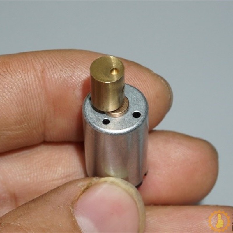 1.5V-3V微型振动电机 1220电机带黄铜偏心轮 美容按摩器12mm马达