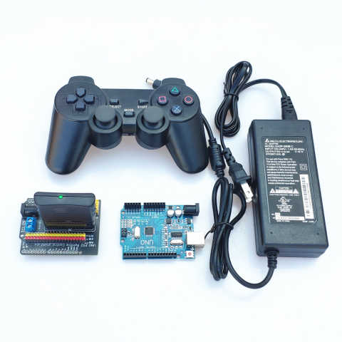 6自由度大功率机械臂PS2控制套件6DOF for Arduino控制学习套件DIY
