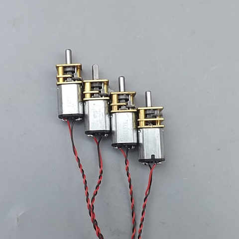 精密N20减速电机DC3V3.7V5V 6V直流马达微型全金属齿轮
