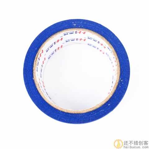 蓝色美纹纸胶纸 用打印机热床平台用 遮蔽耐温美纹纸胶带