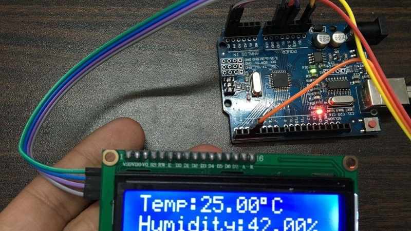 Mixly米思齐arduino编程+LCD1602+DHT11温湿度计的制作方法 开源