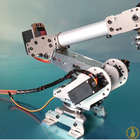 机械手臂 机械臂 6自由度机械手 abb工业机器人模型 六轴机器人