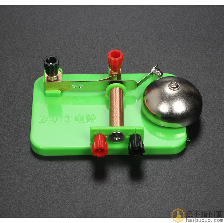 电铃实验初中物理实验器材小学趣味科学教学仪器电磁铁继电器