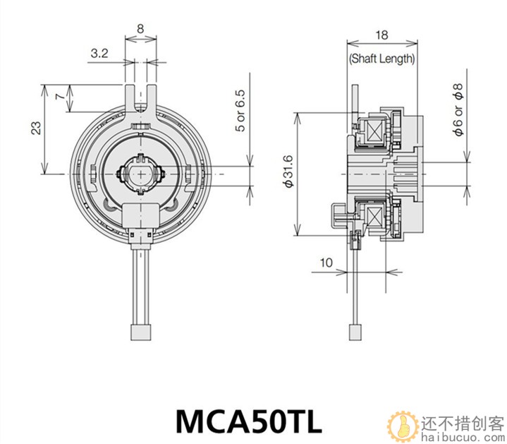 【全新】DC24V电磁离合器日本Sinfonia微型大扭矩离合器 齿轮1模
