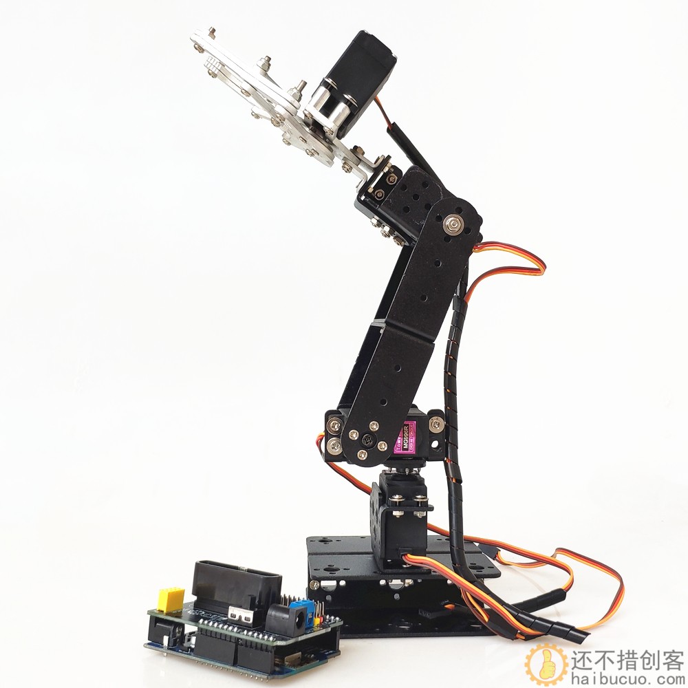 esp8266 D1四自由度机械臂套件 for Arduino控制学习套件DIY SNAR67