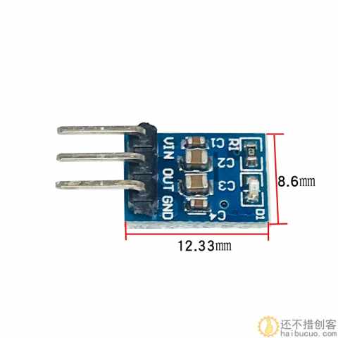 AMS1117-5V电源模块 5V电源模块 LDO 800ma 3个脚SND170