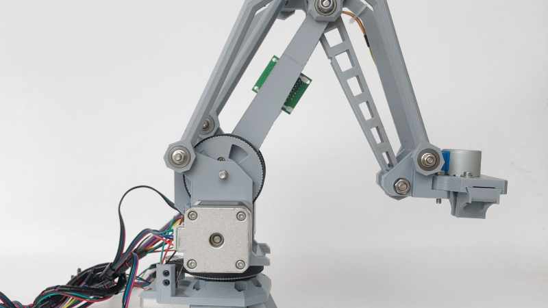 SNAM8200 3D打印 步进电机4轴单机械臂 安装教程