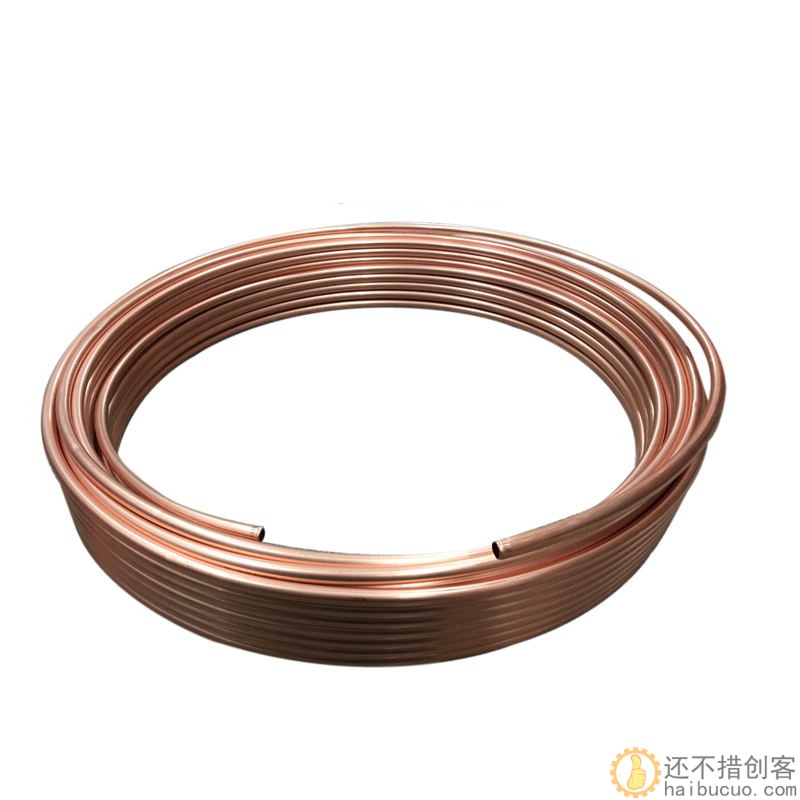 T2紫铜管4*0.5mm 空调铜管毛细铜管软态铜盘管1米SN1002