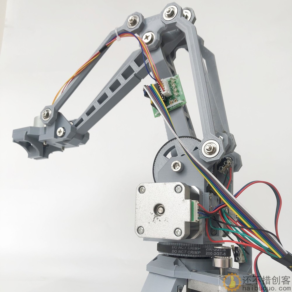 3D打印步进电机4轴皮带轮高精度机械臂自动化 SNAM8200