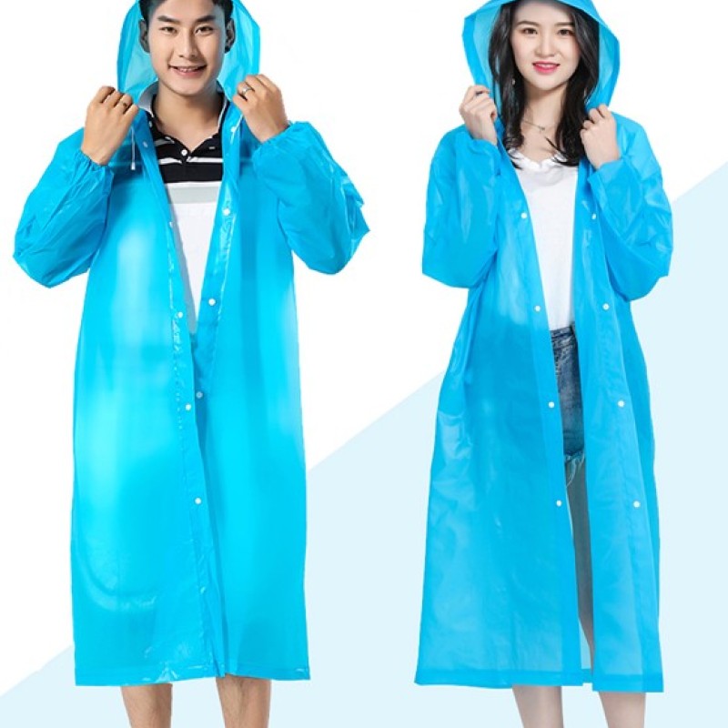 SN410 非一次性雨衣加厚成人eva轻便易携带旅游雨衣束口款