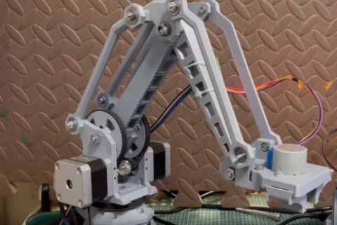 步进电机机械臂，自动化，机器人，写字机器人