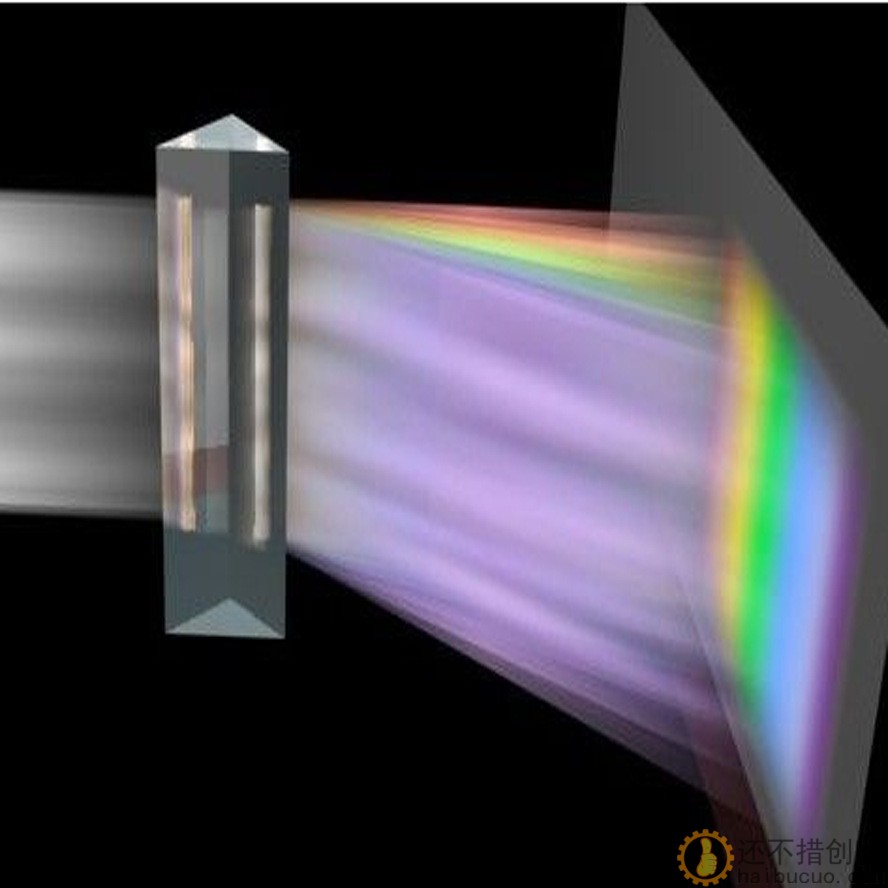 光学玻璃三棱镜教学直角反射菱镜提供光学仪器SN1081