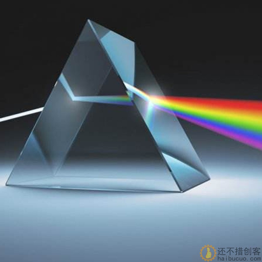 光学玻璃三棱镜教学直角反射菱镜提供光学仪器SN1081