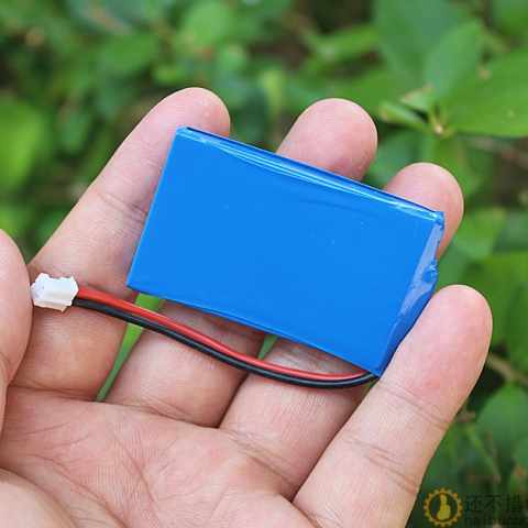 带保护板3.7V锂电池500mA 充电保护 过流保护SNB85