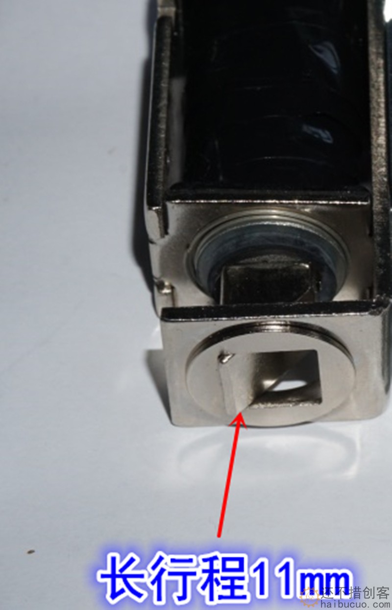 12V3.5A电磁铁锁 小型电控锁暗装柜门锁电子门禁锁磁力锁电动插锁SN1108