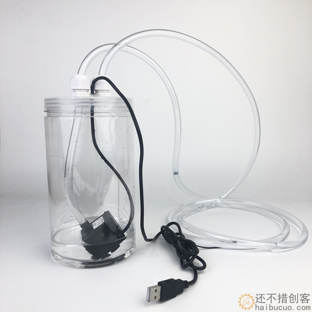 透明食品级高塑料瓶密封罐 可DIY 改装水箱水桶680/1200/1040毫升
