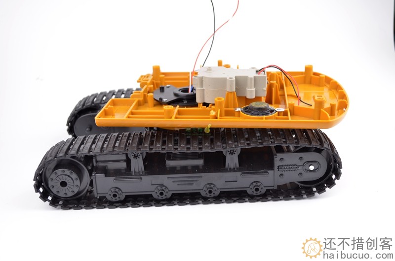 旋转坦克底盘 履带车 挖掘机 坚固 机器人底盘 智能小车 创客