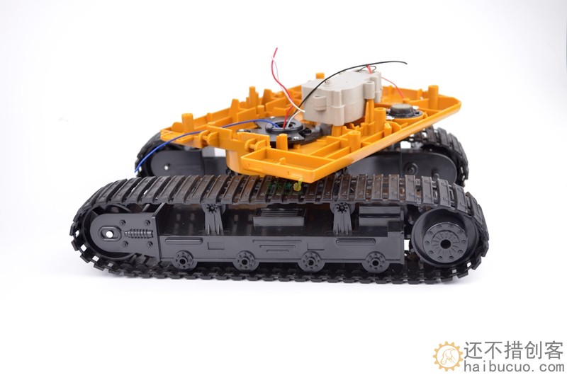 旋转坦克底盘 履带车 挖掘机 坚固 机器人底盘 智能小车 创客