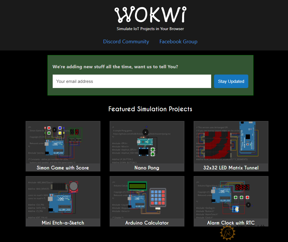 wokwi arduino 模拟器网站