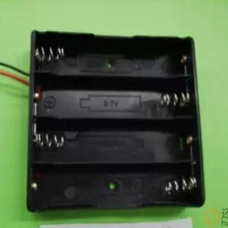 18650电池盒 4节电池盒 充电座 18650电池盒带线SNB36