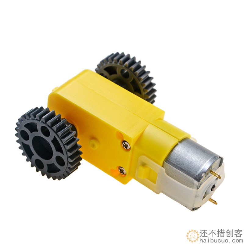 tt马达减速电机塑料齿轮0.8模玩具圆柱齿轮积木传动零配件C18
