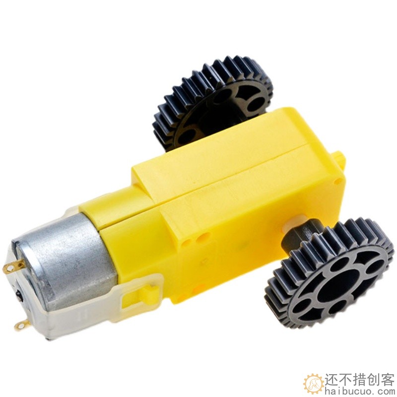 tt马达减速电机塑料齿轮0.8模玩具圆柱齿轮积木传动零配件C18