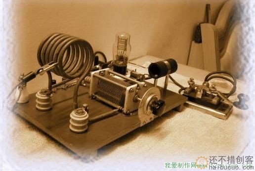 仿制1930年代的无线电发射机