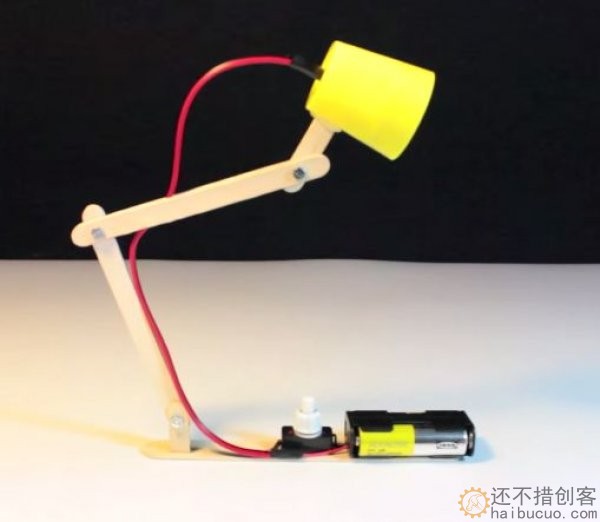 如何制作一个迷你LED台灯？