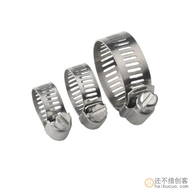 304不锈钢喉箍快装煤气管卡扣抱箍强力水管固定圈卡箍管箍SN1253 | 创造迷商城-还不错创客