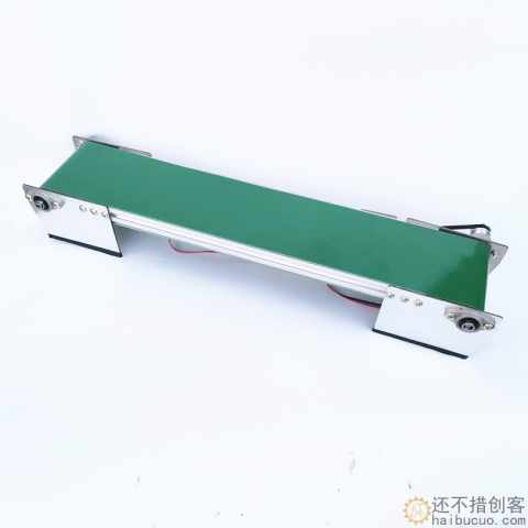 步进电机传送带 桌面级传送带 学习用桌面传送带  金属材质制作SN1292