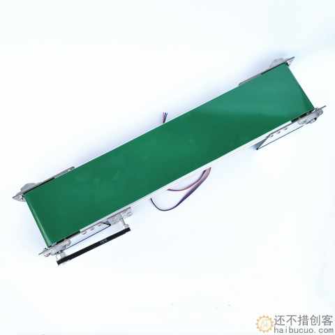 步进电机传送带 桌面级传送带 学习用桌面传送带  金属材质制作SN1292