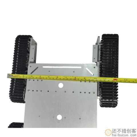 金属坦克底盘T600 4驱大载重金属坦克底盘 4WD履带式机器人模型SN11016