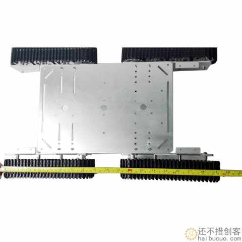金属坦克底盘T600 4驱大载重金属坦克底盘 4WD履带式机器人模型SN11016