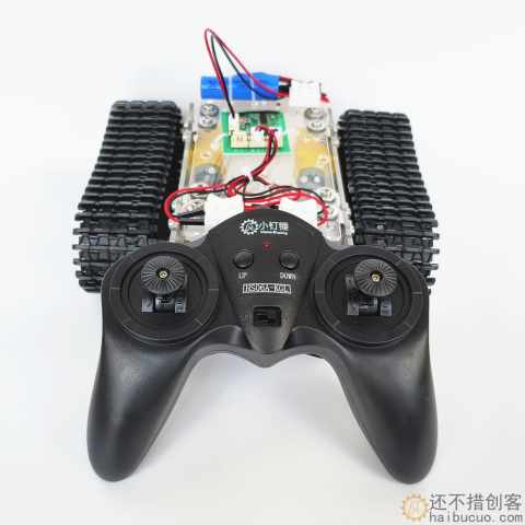 探月升级亚克力全拼装遥控坦克底盘TT马达3-9v履带车智能小车带线SNX2