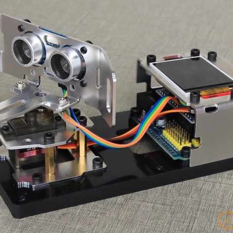 arduino超声波雷达 创客diy 大中学生编程学习套件 超声波探测器SNAR88