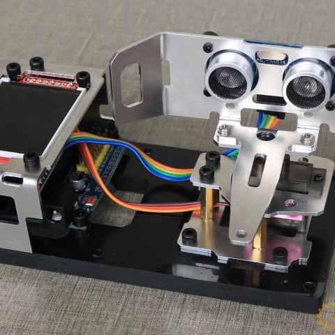 arduino超声波雷达 创客diy 大中学生编程学习套件 超声波探测器SNAR88