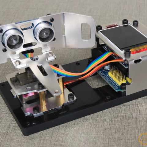 arduino超声波雷达 创客diy 大中学生编程学习套件 超声波探测器SNAR88