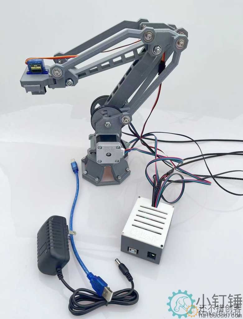 SNAM1 开源42步进电机机械臂机器人3D打印arduino CNC带控制板自动化创客工厂