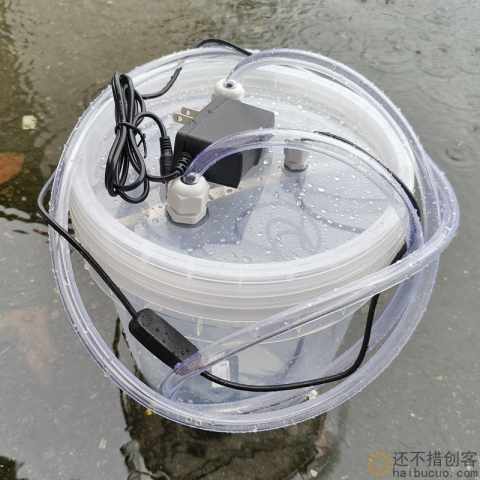 5L大容量塑料水冷DIY循环水箱水桶电脑手机设备水泵DC12V水冷套装XDC27