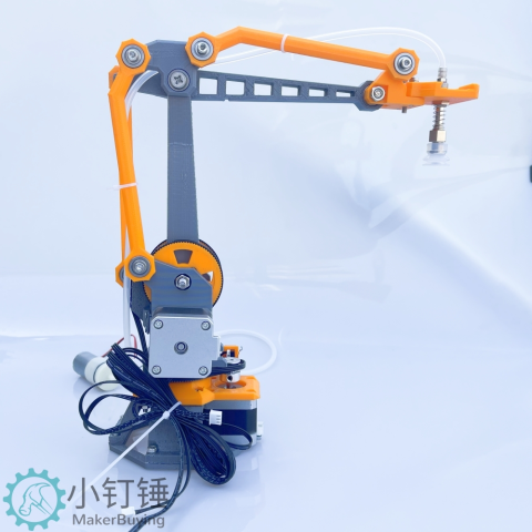 3D打印气泵步进电机机械臂 皮带轮高精度机械臂自动化SNAM8400