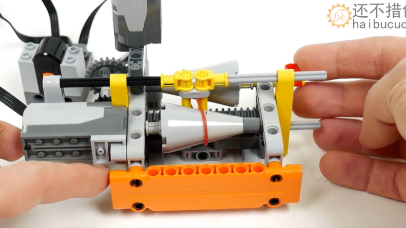 LEGO乐高 Technic科技/机械 MOC Simple CVT (Continuously Variable Transmission) 简易无极变速箱
